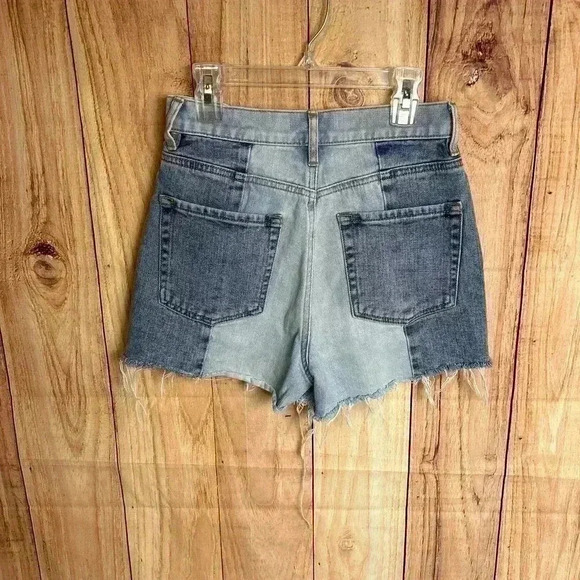 *Pacsun Denim Icon High Rise Shorts Size 25 - Picture 4 of 7